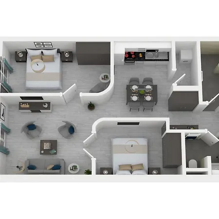 Apartment Cook - 2 Schlafzimmer, 2 Baeder, Boddenblick & Sauna Wustrow (Fischland)